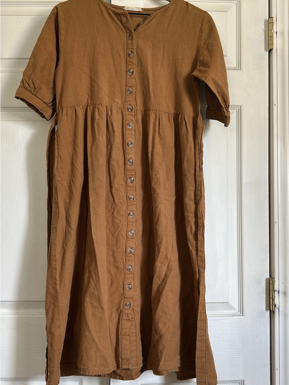 Women's LITTLE COTTON WOOD SMALL LINEN DRESS